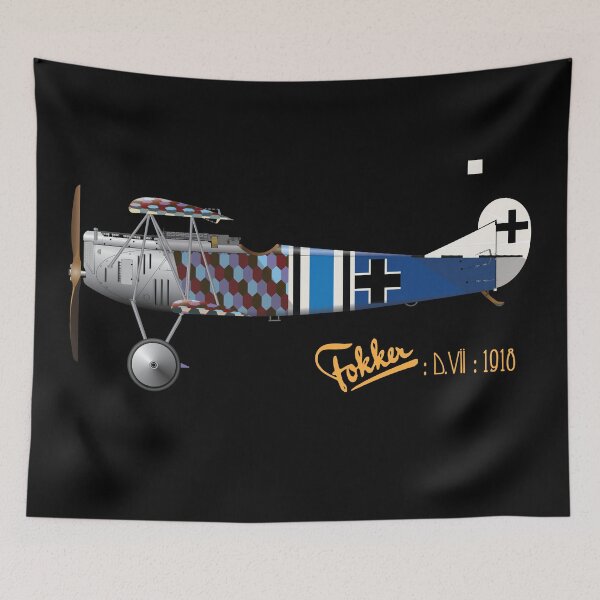Item preview, Fokker D.VII -1918 designed and sold by PlaneShirts.