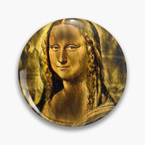Item preview, "Mona Lisa (54)" an iconic Renaissance painting reimagined. designed and sold by thalasson.