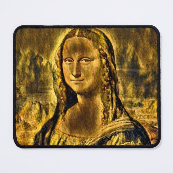 Item preview, "Mona Lisa (54)" an iconic Renaissance painting reimagined. designed and sold by thalasson.