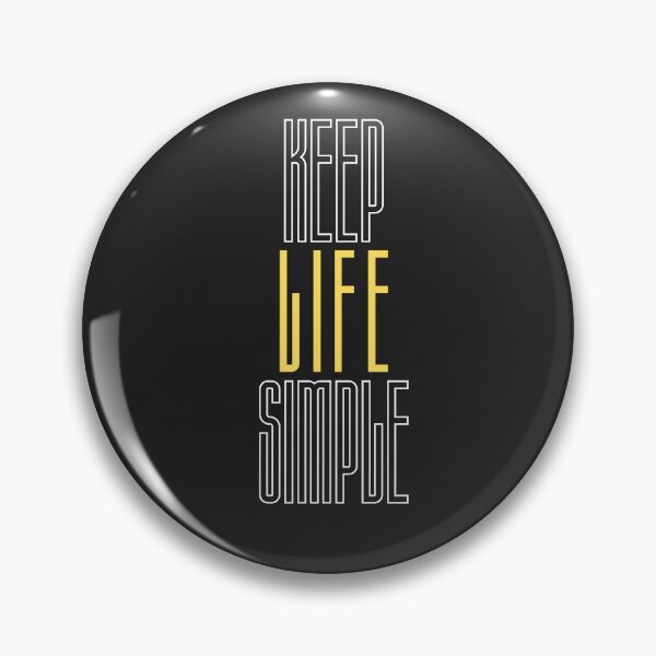 Item preview, Keep Life Simple(Motivational Quote) designed and sold by Jalib.