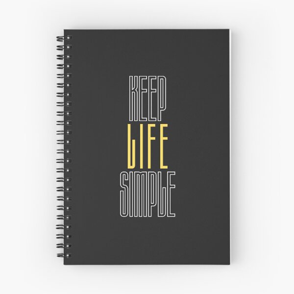 Item preview, Keep Life Simple(Motivational Quote) designed and sold by Jalib.