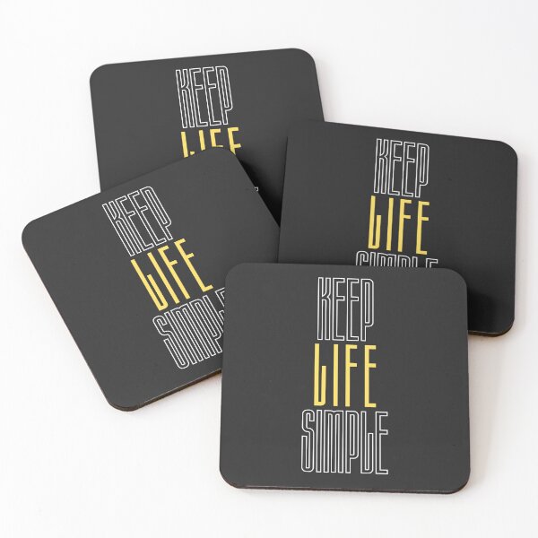 Item preview, Keep Life Simple(Motivational Quote) designed and sold by Jalib.