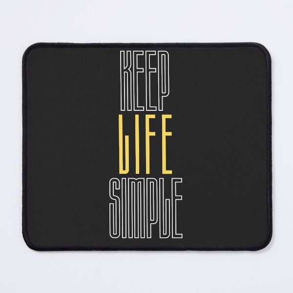 Item preview, Keep Life Simple(Motivational Quote) designed and sold by Jalib.