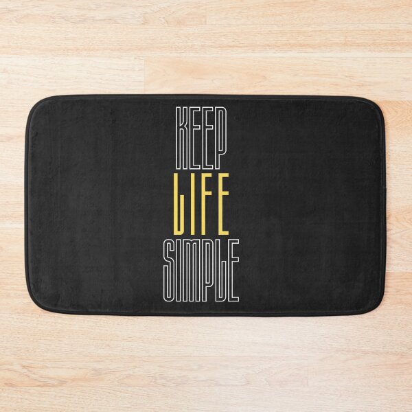 Item preview, Keep Life Simple(Motivational Quote) designed and sold by Jalib.