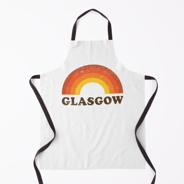 Item preview, Retro Vintage Glasgow Rainbow Scotland UK Souvenir designed and sold by Delightfully Cynical.