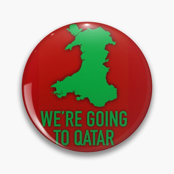 Item preview, WE’RE GOING TO QATAR - Wales / Cymru World Cup designed and sold by bubblecoch.