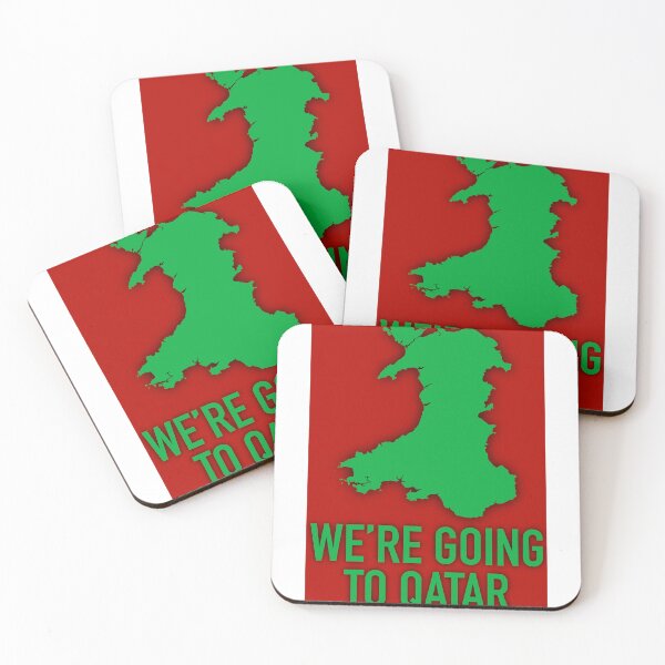 Item preview, WE’RE GOING TO QATAR - Wales / Cymru World Cup designed and sold by bubblecoch.