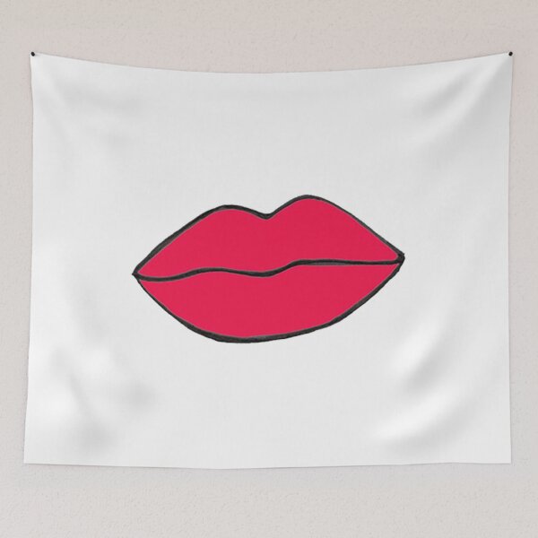 Item preview, Big Red Lip Kiss designed and sold by LoganMacdonald.