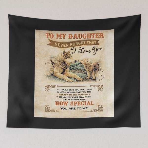 Item preview, Wolf To My Daughter vintage designed and sold by AlwineSeidel.
