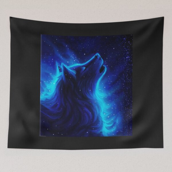 Item preview, The Wolf art backgroud Glitter designed and sold by AlwineSeidel.