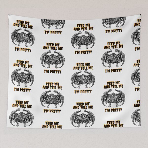 Item preview, Feed Me and Tell Me I'm Pretty Cthulhu designed and sold by VirtualFaries.