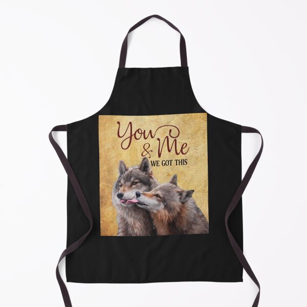 Item preview, Wolf Couple You And Me We Got This vintage designed and sold by AlwineSeidel.