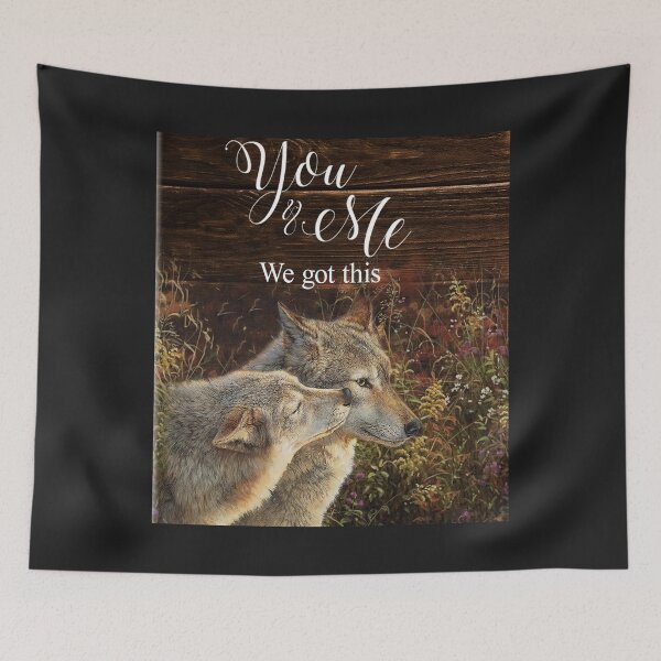 Item preview, Dear Wolf Husband vintage designed and sold by AlwineSeidel.