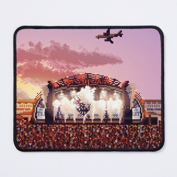 Item preview, Pixel art of Ushuaia club in Ibiza, Spain designed and sold by chillap.