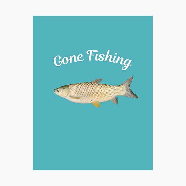 Gone Fishing Birthday Card