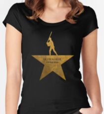 Mark Hamilton - Gold Women's Fitted Scoop T-Shirt
