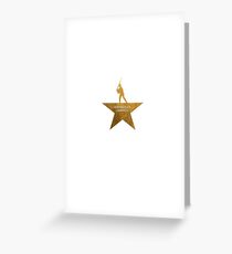 Mark Hamilton - Gold Greeting Card