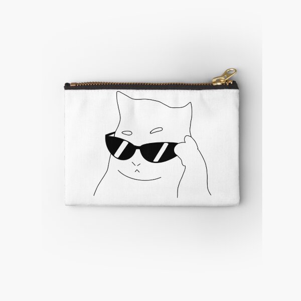 Item preview, cat meme “fr?” designed and sold by Wamsjams.