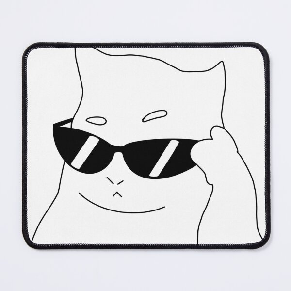 Item preview, cat meme “fr?” designed and sold by Wamsjams.