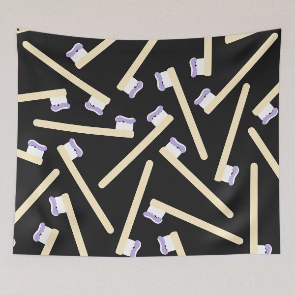 Item preview, Medium toothbrush pattern 6 designed and sold by LemonCreamyyyy.