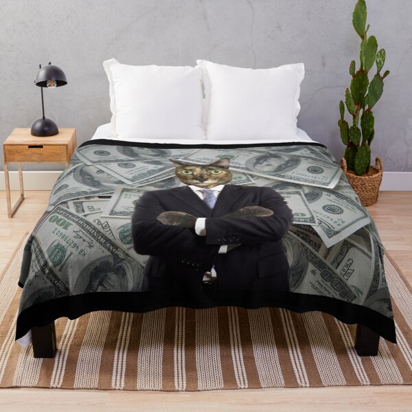 Item preview, millionaire businessman cat designed and sold by uchix.
