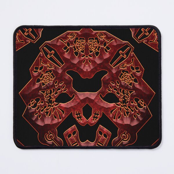 Item preview, HALLOWEEN ABSTRACT FLOWERS ROSES TATTOO SKULL MUSIC POSITIVE DEATH. designed and sold by Ralek.