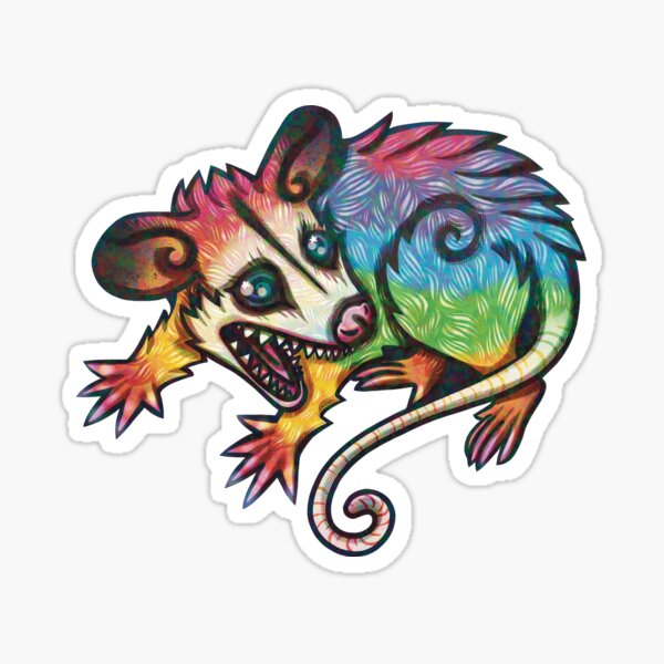Item preview, Pride Possum  designed and sold by silveryweb.