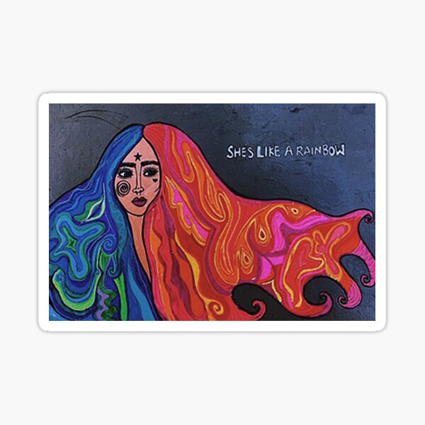 Item preview, the rolling stones she’s like a rainbow designed and sold by LoganMacdonald.