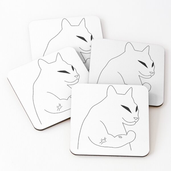 Item preview, cat meme “tough cat” designed and sold by Wamsjams.