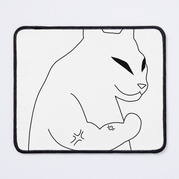 Item preview, cat meme “tough cat” designed and sold by Wamsjams.