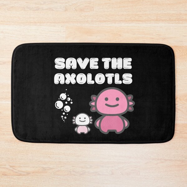 Item preview, Save the Axolotls | Cute Chibi Axolotl Fish | Best Axolotl Gift | Mexican Salamander designed and sold by KonnichiwaStore.