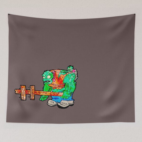 Item preview, Plants vs Zombies, handmade zombistein designed and sold by CraktmanShop.