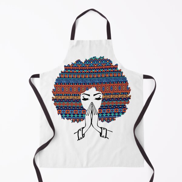 Item preview, Afro Natural Hair Black Queen Black Woman Praying designed and sold by Kamnna.
