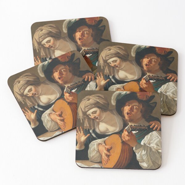Item preview, The Duet | Dirck van Baburen | 1622 Renaissance Music Art designed and sold by CJET.
