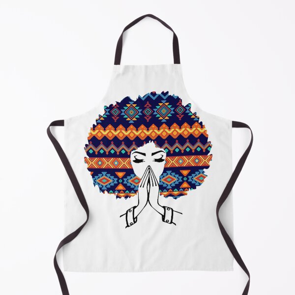 Item preview, Afro Natural Hair Black Queen Black Woman Praying designed and sold by Kamnna.