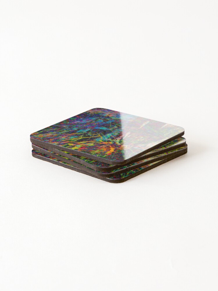 Thumbnail 4 of 5, Coasters (Set of 4), Color Riot designed and sold by joeroachex.