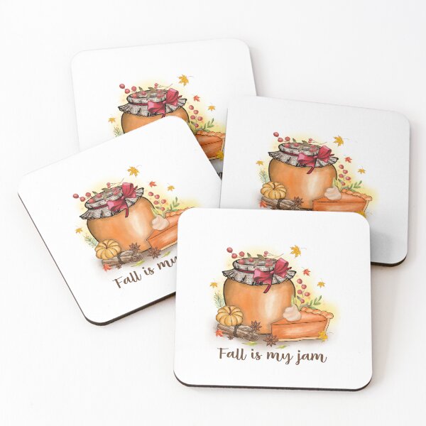 Item preview, CUTE FALL IS MY JAM HALLOWEEN designed and sold by SAFREN.