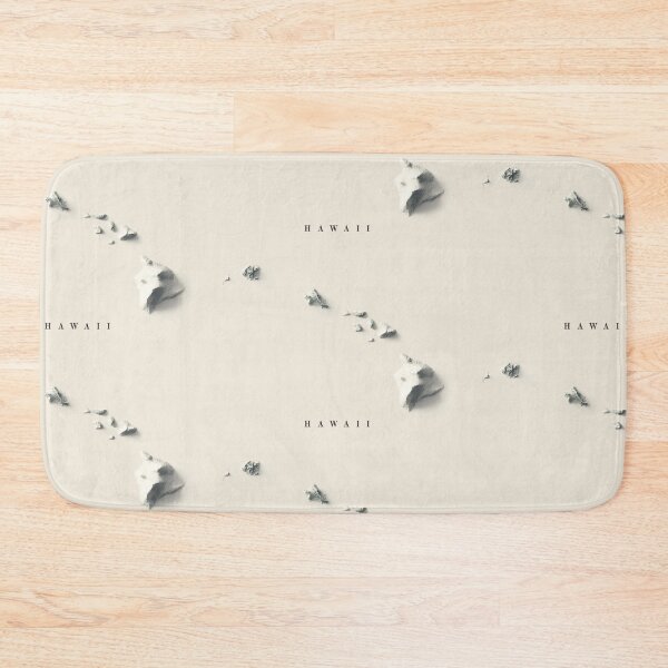 Item preview, Hawaii Shaded Relief Map 3D digitally-rendered designed and sold by ThinkAboutMaps.
