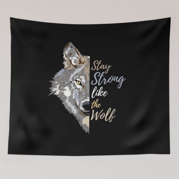 Item preview, Strong like a wolf designed and sold by JoeyGrace.