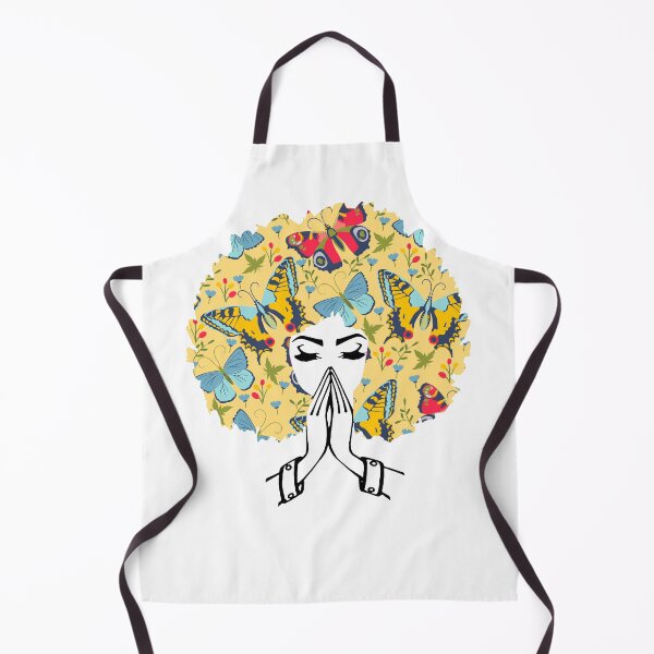 Item preview, Afro Natural Hair Black Queen Black Woman Praying designed and sold by Kamnna.