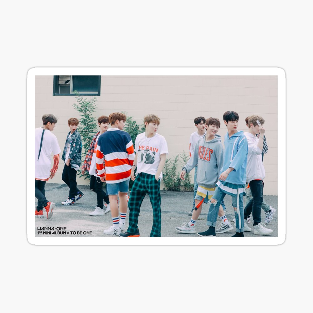 Wanna Oneㅣ1st Mini Album Photo 워너원의 데뷔 앨범 1x1 1 To Be One Energetic Bts Poster By Sai08 Redbubble