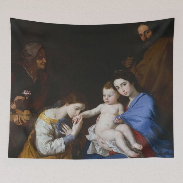 Item preview, The Holy Family | Jusepe de Ribera | 1648 Renaissance Gospel Biblical Art designed and sold by CJET.