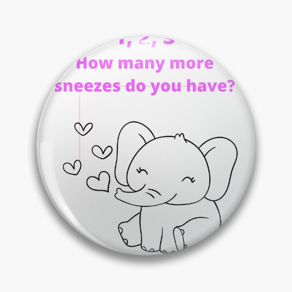 Item preview, Elefante estornudando corazones. designed and sold by technewszone.
