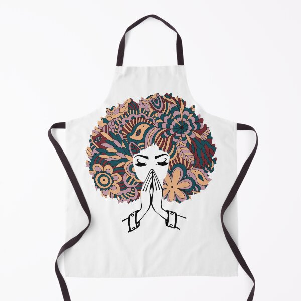 Item preview, Afro Natural Hair Black Queen Black Woman Praying designed and sold by Kamnna.