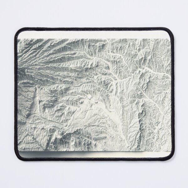 Item preview, Kansas Shaded Relief Map 3D digitally-rendered designed and sold by ThinkAboutMaps.