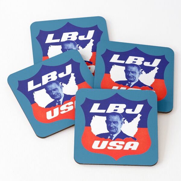 Item preview, 1964 LBJ for the USA Shield designed and sold by historicimage.