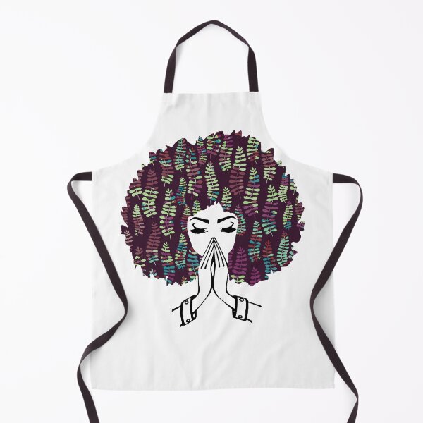Item preview, Afro Natural Hair Black Queen Black Woman Praying designed and sold by Kamnna.