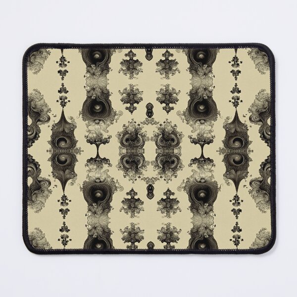 Item preview, Modern Victorian Black and Ivory designed and sold by MysticAlgorithm.