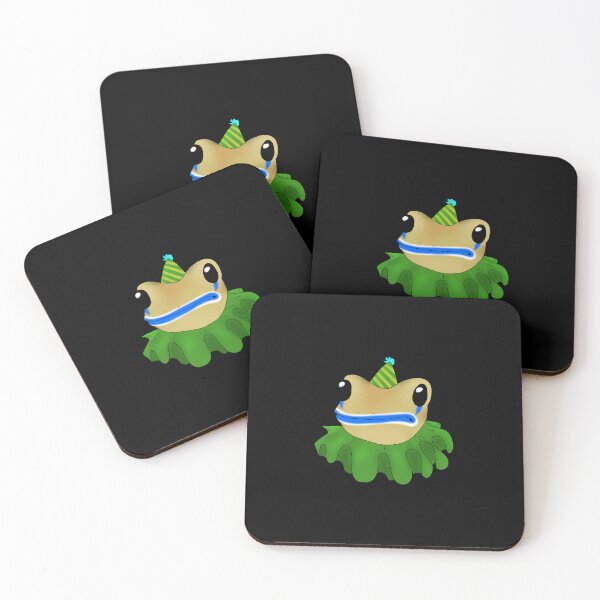 Item preview, sad clown frog designed and sold by BlackBiohazard.