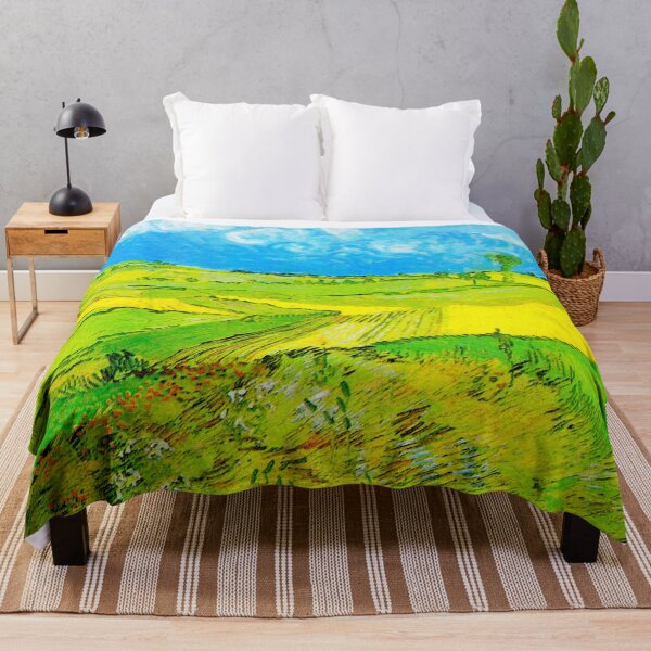Item preview, Wheat Fields after the Rain - Vincent van Gogh designed and sold by SimpleJoyStyle.